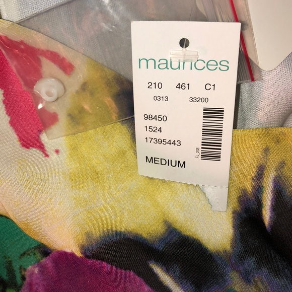 Maurices Multi-Color Dress. NWT. M - Picture 6 of 7